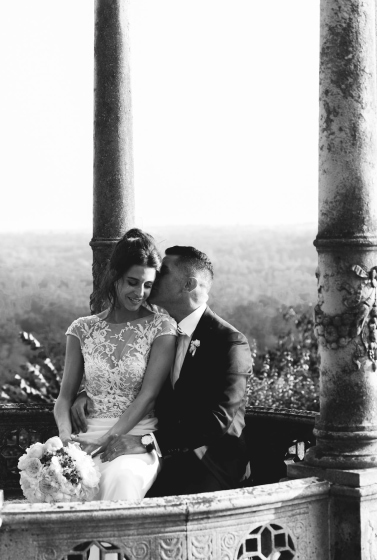 bride and groom photo by Michele Dell’utri