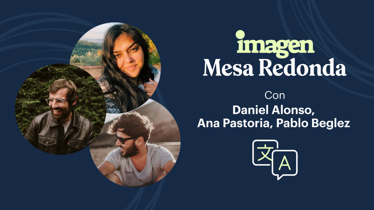 Mesa Redonda Imagen con Ana, Daniel y Pablo