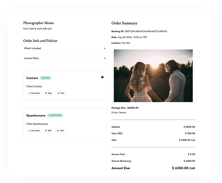 Focal - Best AI Tool for Photography Business Bookings