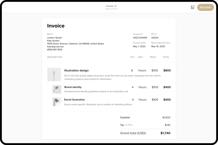 HoneyBook - Best AI Invoicing tool for photographers