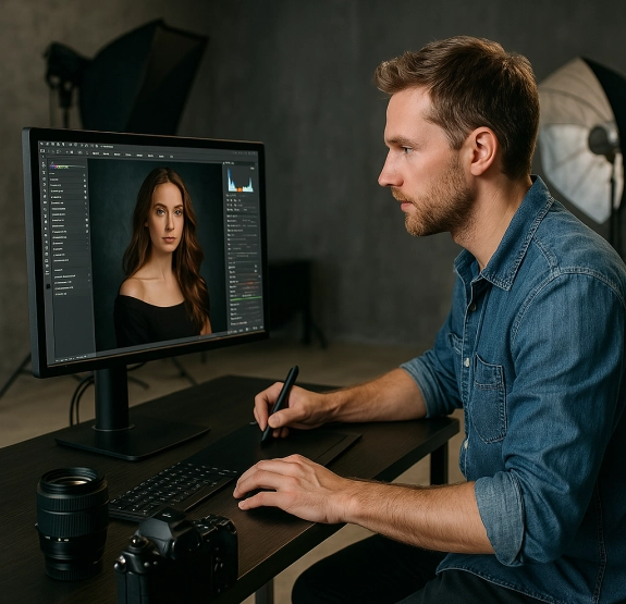 What are the benefits of AI photo editing VS manual photo editing?